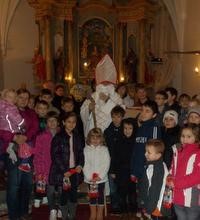 Dobri biskup Nikola u Radoboju razveselio djecu
